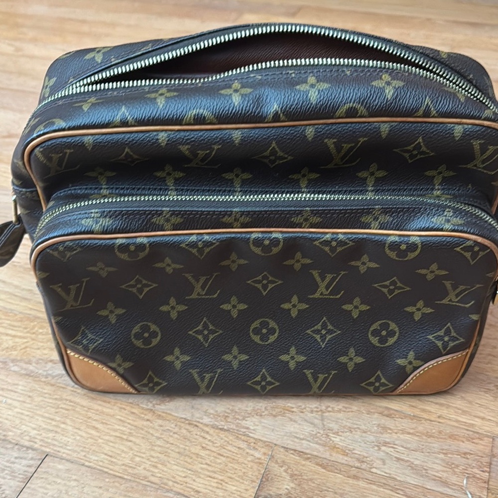 Louis Vuitton Brown Monogram Messenger Bag